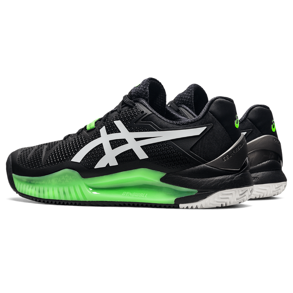 Tenis ASICS GELResolution 8 Clay Masculino Negro NEW Asics Colombia