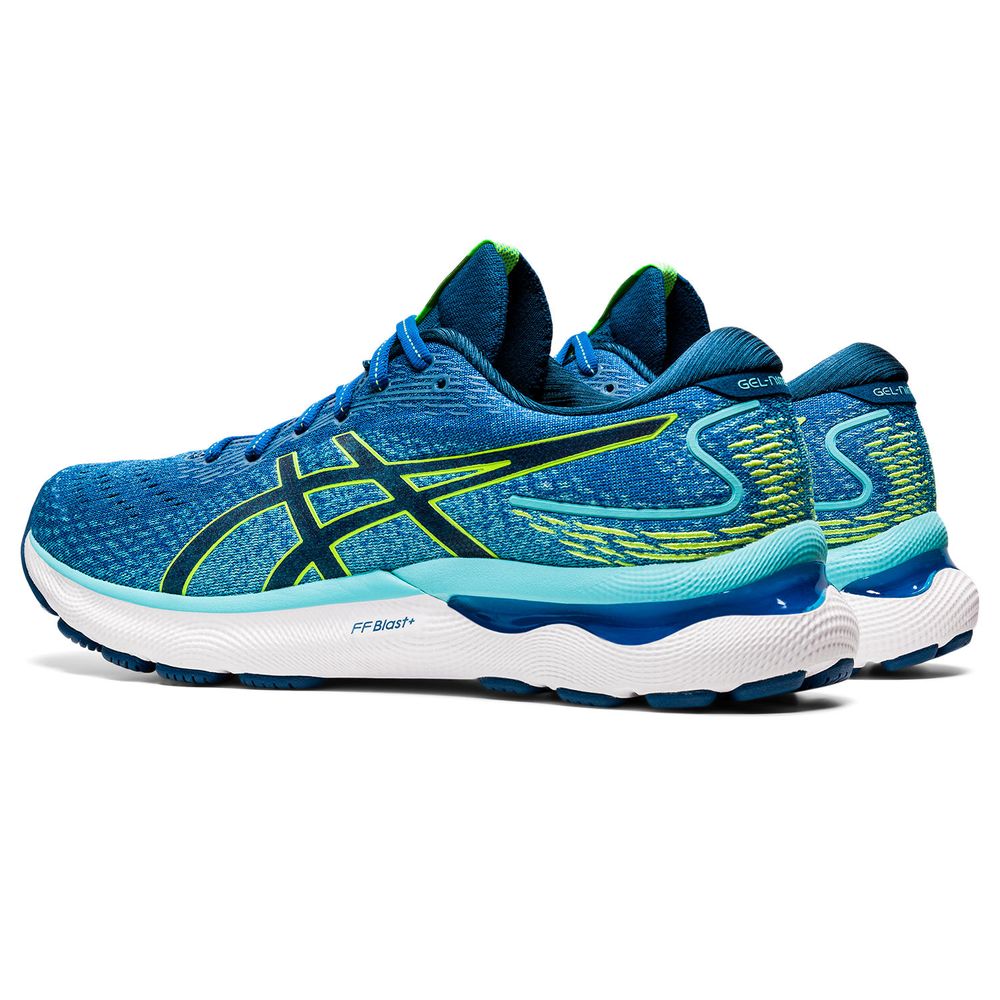 Tenis ASICS GEL-Nimbus 24 - Masculino - Azul - NEW - Asics Colombia 1011b359 400
