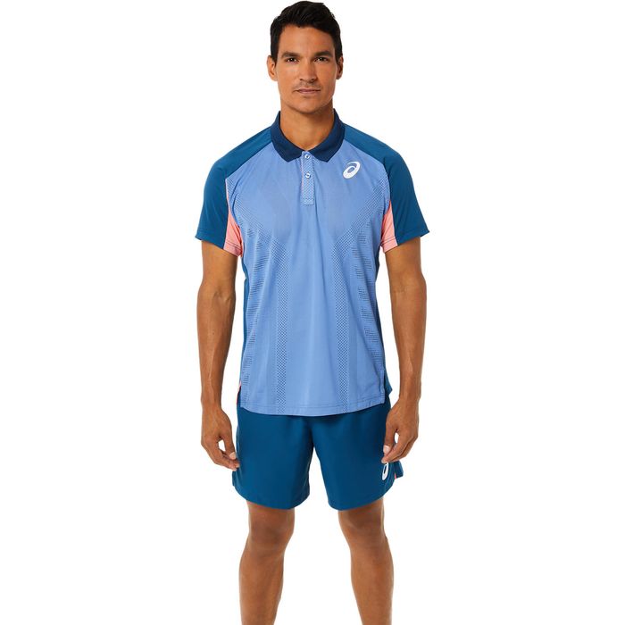 Ropa-ASICS---Men-Match-Polo-Shirt---Masculino---Azul
