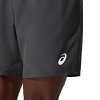 Shorts-ASICS-Silver-2-N-1-7-In---Masculino---Gris
