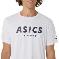 Camiseta-ASICS-Court-Tennis-Graphic-Tee---Masculino---Blanco
