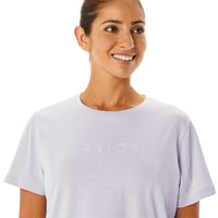 Camiseta-ASICS-Training-Core-Graphic-Tee---Femenino---Morado