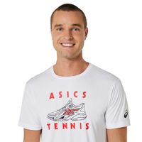 Camiseta-ASICS-Court-Shoes-Graphic-Tee---Masculino---Blanco