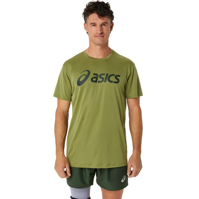 Camiseta-ASICS-Silver-ASICS-Top---Masculino---Verde