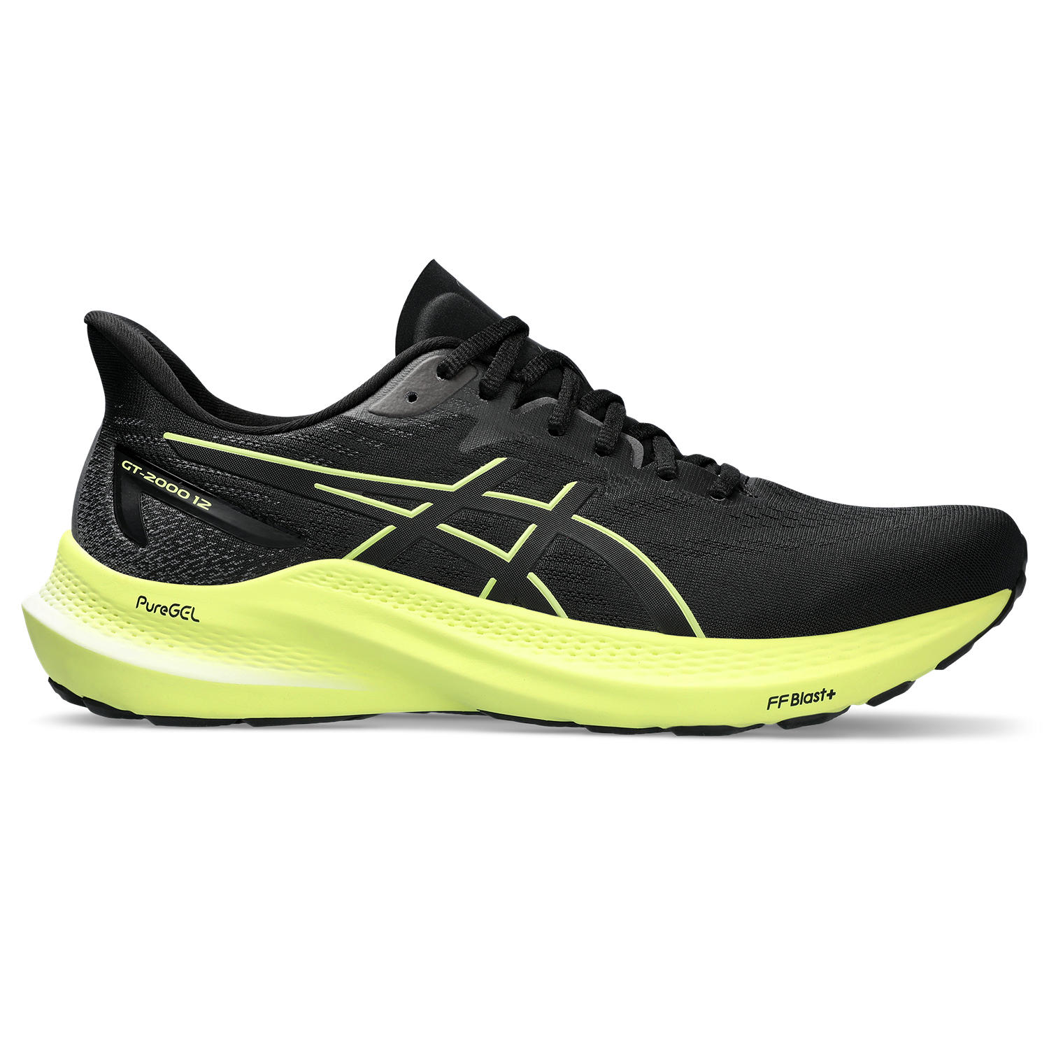 Tenis ASICS GT 2000 12 Masculino Negro NEW Asics Colombia