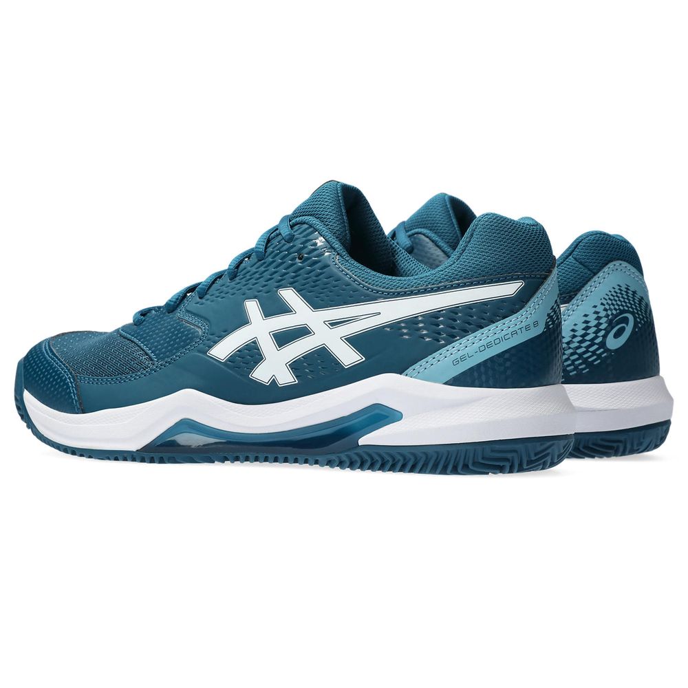 Tenis Asics Gel Dedicate 8 Clay Masculino Azul New Asics Colombia 3730