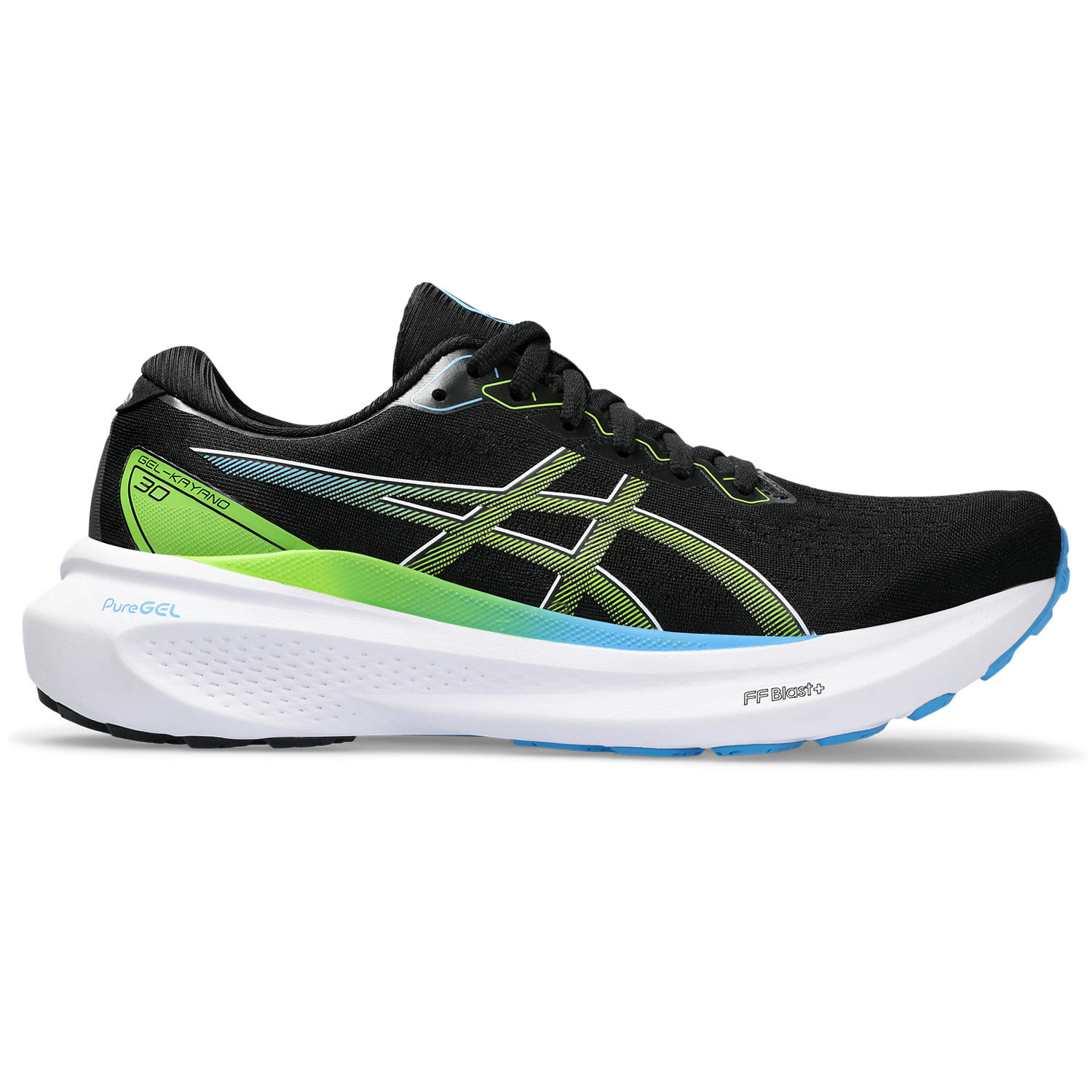 Tenis ASICS GEL Kayano 30 Masculino Negro NEW Asics Colombia