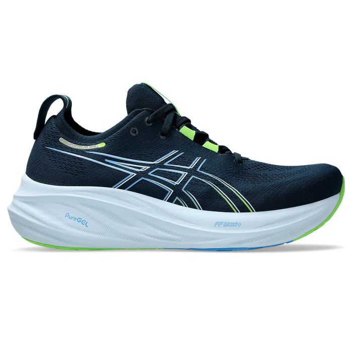 Tenis ASICS GEL-Nimbus 26 Masculino Azul NEW Asics Colombia