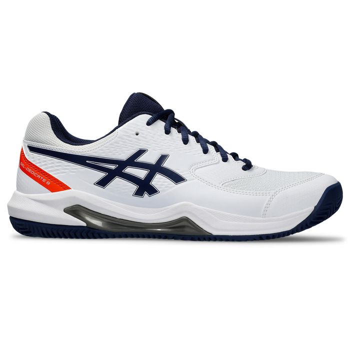 Tenis-ASICS-GEL-Dedicate-8-Clay---Masculino---Blanco