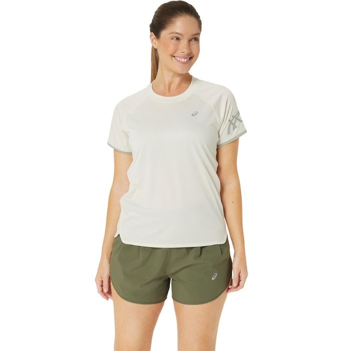 Camiseta-ASICS-Icon-SS-Top---Femenino---Blanco