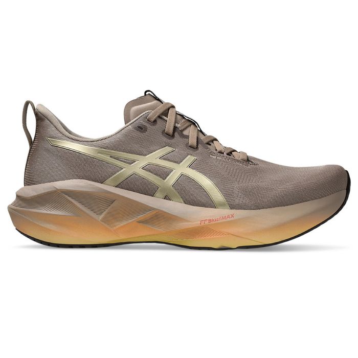 Tenis ASICS Novablast Luxe-Masculino-Café NEW Asics Colombia