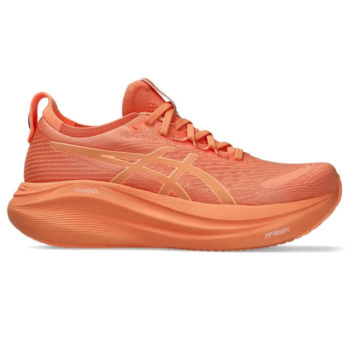 Tenis ASICS Gel-Nimbus 27 Lite-Show-Femenino-Naranja NEW Asics