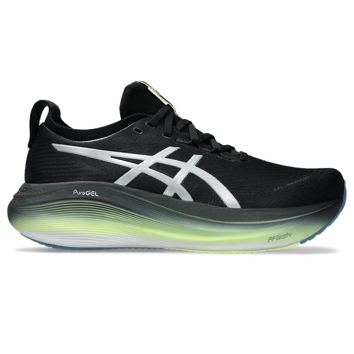 Tenis ASICS Gel-Nimbus 27 Luxe Masculino Negro NEW Asics